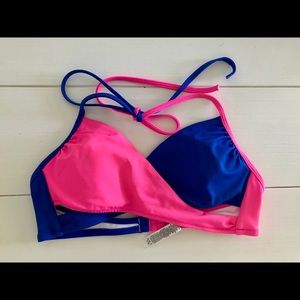 Victoria’s Secret PINK Wrap Swim Top